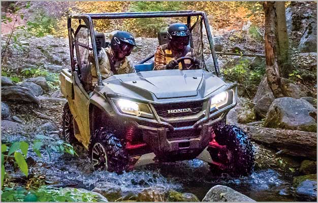 Reliability. Honda ATV